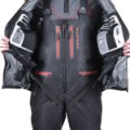 Костюм-поплавок мужской зимний ХСН "Angler prosport", hardguard, черный (красные молнии) (48-50/176)