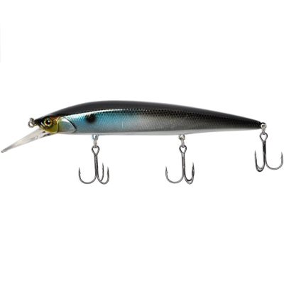 Воблер Jackall Rerange 110SP MR цв. hl bora silver & black