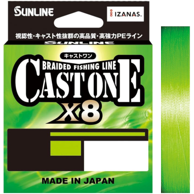 Шнур Sunline Cast One х8 HG 200m (Light Green) #1.7/35lb