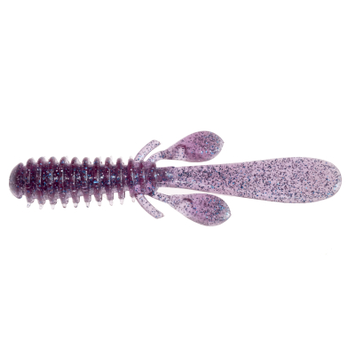 Силиконовая приманка Milmax Кирьяковка 2.5" цв. 003 слива (glow)