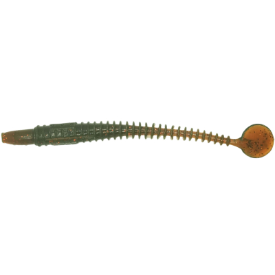 Силиконовая приманка червяк виброхвост RuBaits Street Worm Vib - RBW - RBWV120MO04 - Машинное масло 