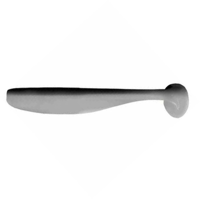 Мягкие приманки LureMax Slim Shad 2''/5см, LSSLS2-027 Black Shad (10 шт.)