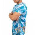 Футболка Graff 963-CL-2 цвет синий р. 3XL