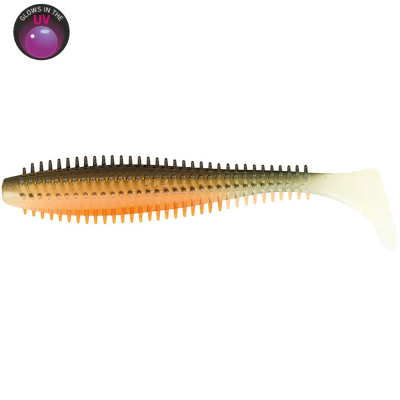 Силиконовая приманка Fox Rage Spikey Shad Ultra UV Bulk 4.75"/120mm цв. Hot Olive (UV) (NPK011)