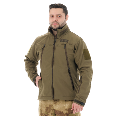 Куртка NovaTex «Альфа» (софт-шелл, хаки) 7.62, р-р 60-62 рост 182-188