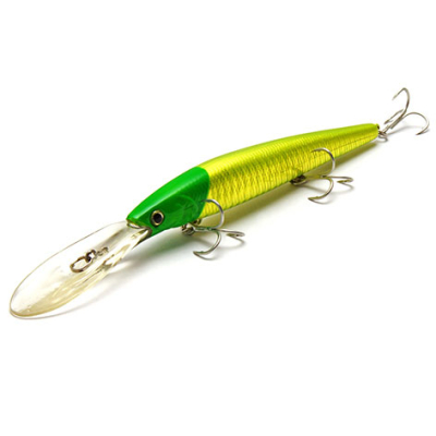 Воблер Lucky Craft Staysee 120SP цв. 706 Laser Green Head Chart