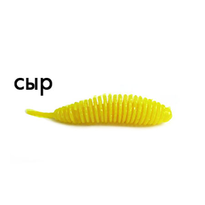 Силиконовая приманка Trout Zone Plamp 2.2" шартрез сыр