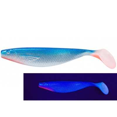 Силиконовая приманка Balzer Shirasu Majo UV Booster 17см/35гр цв. Blue Arctic (13770 117)