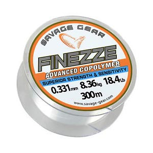 Леска Savagear Finezze 300m 0,437mm 31,3lbs 14,22kg Clear 47522