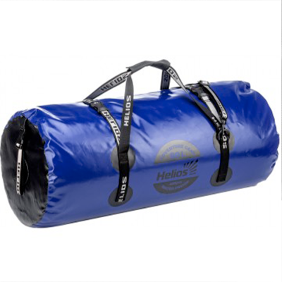 Гермобаул 80 л (ПВХ, синий/черный) Helios (HS-GB-80-BB)