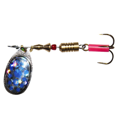 Блесна вращающаяся Trout Pro Aglia №4 ( серебро, цвет 60 )  ( FF-4-S-60 )