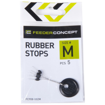 Стопоры резиновые Feeder Concept Rubber Stops р.002M 5шт.