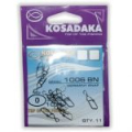 Застежка Kosadaka Germany snap №1 15kg (6шт.) 1006-1