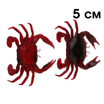 Приманки Savagear LB 3D Manic Crab 5 Red&Black 4pcs 55166