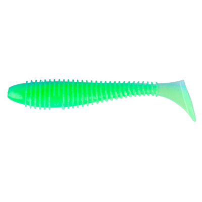 Силиконовая приманка Keitech Swing Impact Fat 6.8" цв. #PAL03 Ice Chartreuse