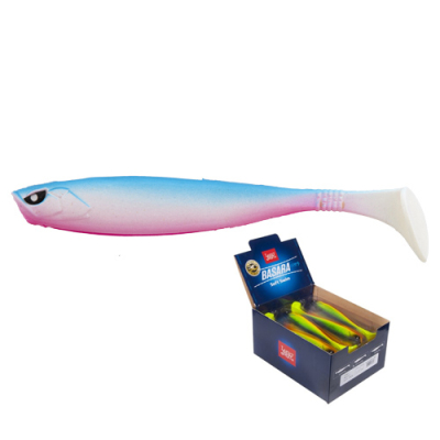 Виброхвосты Lucky John 3D Series Basara Soft Swim 6.0" цв. PG05 30шт. BIG BOX