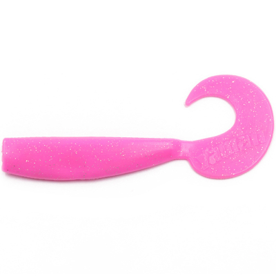 Силиконовая приманка Yaman Lazy Tail Shad 9" цвет #11 - Pink (уп. 2 шт.)