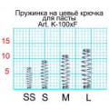 Пружинка на цевьё крючка Fish Season (для пасты и пр.) SS (упак. 8 шт)