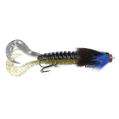 Приманка RSK Fishing MAUS L (диаметр головы 18,5 mm) 21см 65гр тело цвет 005 сине-черная голова
