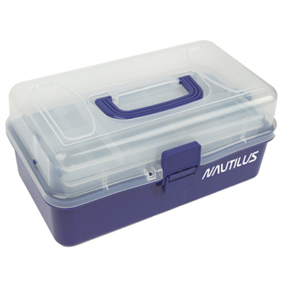 Ящик двухполочный синий Nautilus NYB2-400 40*21*16