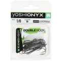 Крючки двойные Yoshi Onyx Double Hook №1/0 ( в упак. 10шт.) (BN)