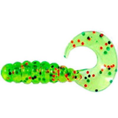 Силиконовая приманка Fish Season Твистер "Uncle Sam" 50 мм., 1,40 гр., цвет 050 (уп. 10 шт.)