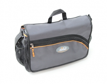 Сумка рыболовная "СЛЕДОПЫТ" Street Fishing Bag, 30х38х16 см, цв. серый + 3 коробки