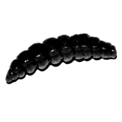 Мягкая приманка Red Machine Larva (Личинка) 35мм 10шт. цв. Black