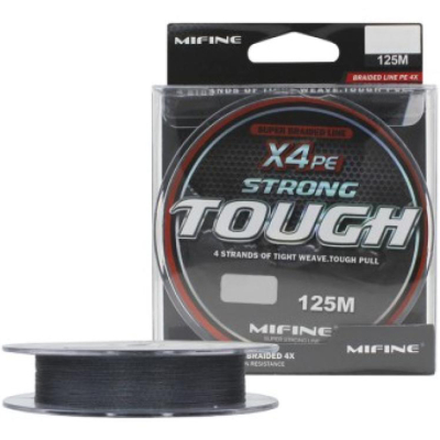 Леска плетёная Mifine Tough Strong X4 125m 50002-16
