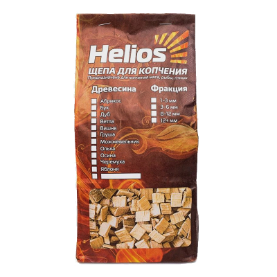 Щепа для копчения (бук) 2л Helios