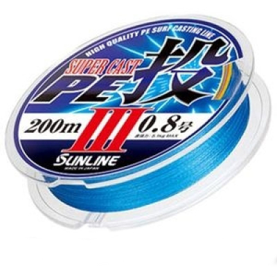 Шнур Sunline Super Cast PE Nage III HG 250m #0.6