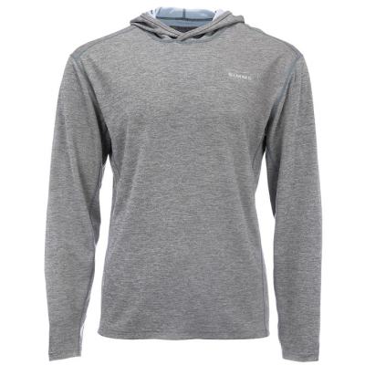 Футболка Simms Bugstopper Hoody, Steel Heather, M