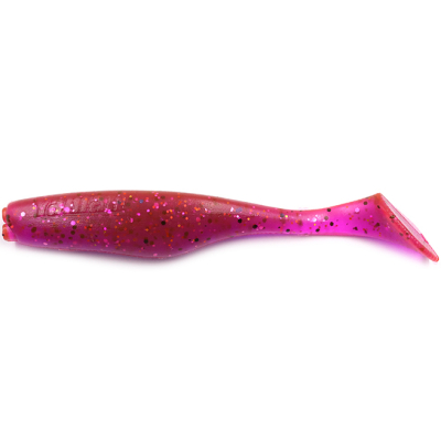 Силиконовая приманка Yaman Greedy Shad 5,5" цвет #21 - Magic Violet (уп. 4 шт.)