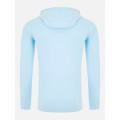 Футболка Pike Sunshield Hoodie Print Sky Blue р. 2XL