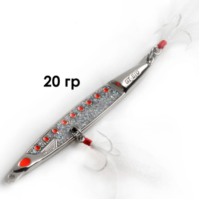 Блесна GT-BIO Fast Fish III  6.2см, 20гр, серебро  GT-32T
