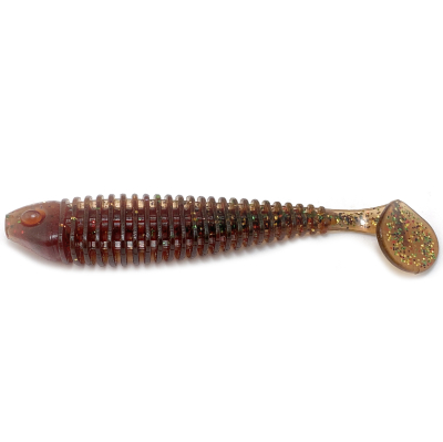 Силиконовая приманка Boroda Baits Shemaya 160 mm цв. МАШИННОЕ МАСЛО (Motor Oil)-134