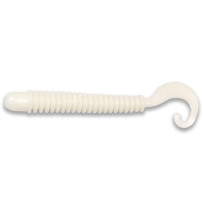 Силиконовая приманка Herakles Viber Grub 2.5" цвет White