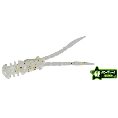 Силиконовая приманка DUO Tetra Works Chibi Burny 34мм цвет #S512 Gold Stardust