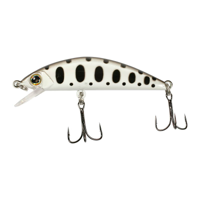Воблер Jackall Tricoroll 55F цв. white&black yamame