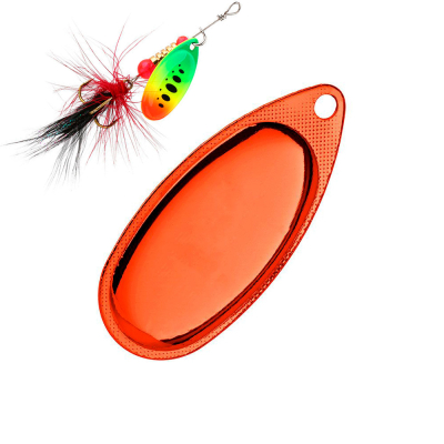 Блесна вращающаяся Mikado Focus №3 - (Fluorescent Orange)
