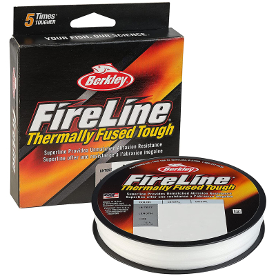 Леска плетеная Berkley Fireline Fused Original 300м Темносерая 0,15мм 8,3кг SMOKE