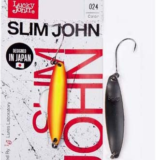 Блесна колеблющаяся Lucky John Slim John 37мм 2.5гр. цв. 024