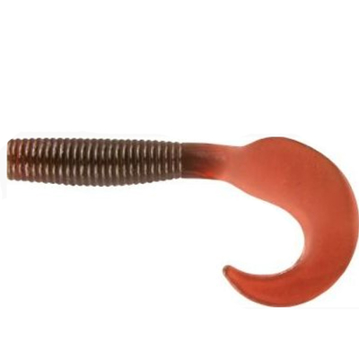 Мягкая приманка Allvega Flutter Tail Grub 8см 3,6г цв. Motor oil