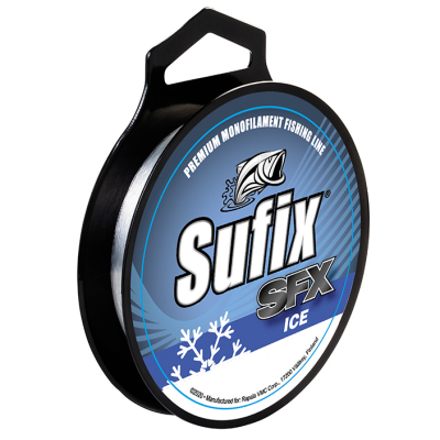 Леска зимняя Sufix SFX Ice 100м прозрачная 0,16 мм