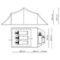 Палатка Canadian Camper Tanga 5 (цвет royal дуги 9,5 мм)