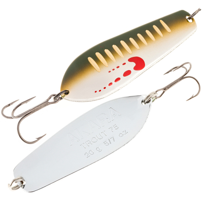 Блесна колеблющаяся Akara Action Series Trout 75 20 гр. цвет AB22