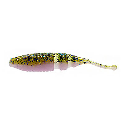 Эластичная приманка Lake Fork Live Baby Shad цв. Violet Shad
