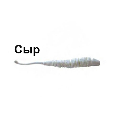 Мягкая приманка Trout Zone Boll 2.9" Белый "Сыр"