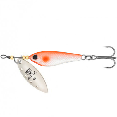 Блесна вращающаяся Sprut Alpina Long Spinner #2 (9g/WSLM)
