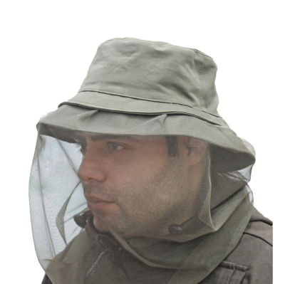 Панама с сеткой Novatex (хлопок, хаки), р-р 60-62